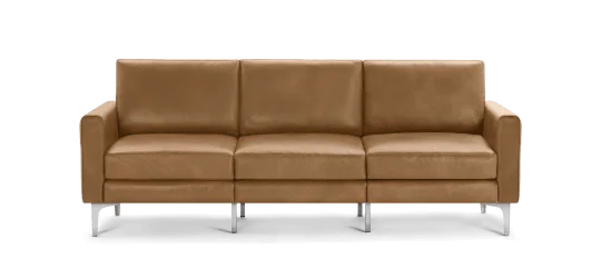 Block Nomad Leather Sofa