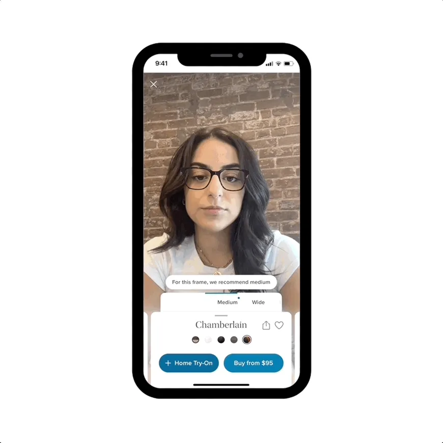 Warby Parker App