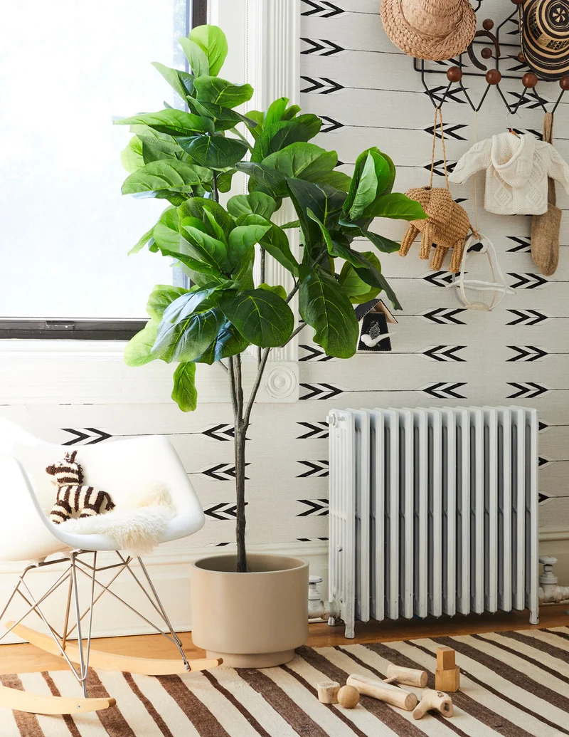 Image of Faux Fiddle Leaf Fig Tree