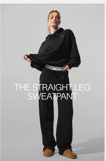 THE STRAIGHT LEG SWEATPANT