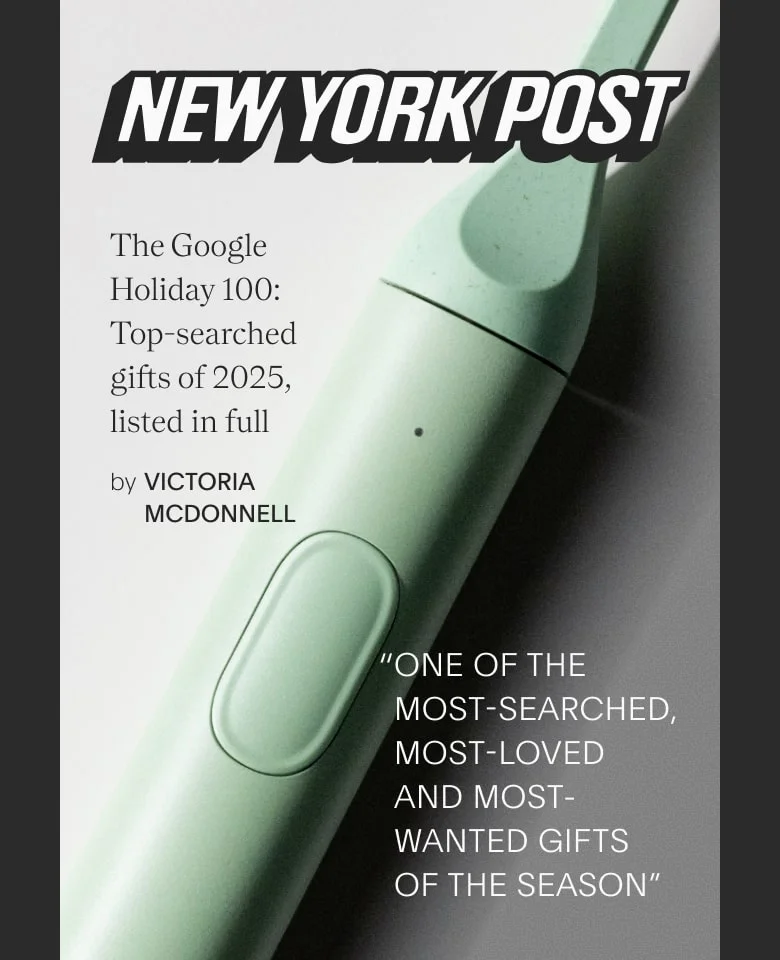 Elegant and minimalist, the SURI 2.0 will look chic on anyone’s bathroom shelf— but importantly, it delivers a powerful, but gentle clean.“