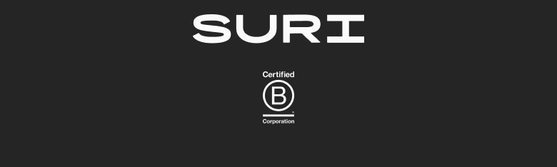 SURI footer. B Corp