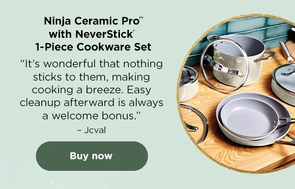 Ninja Ceramic Pro™ with NeverStick® 11-Piece Cookware Set