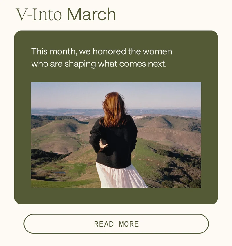 V~Into: March 2026