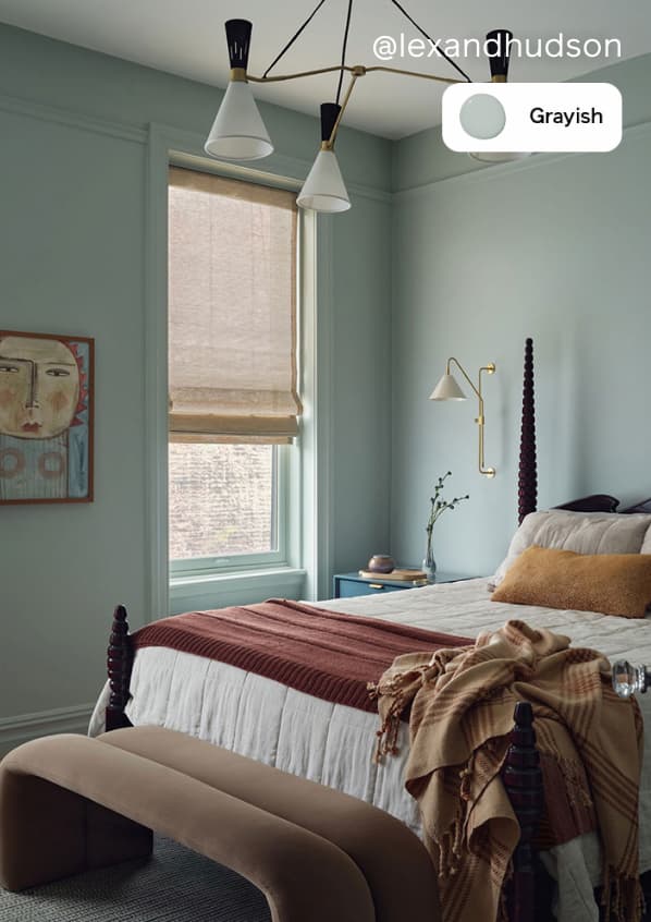 Bedroom featuring Grayish