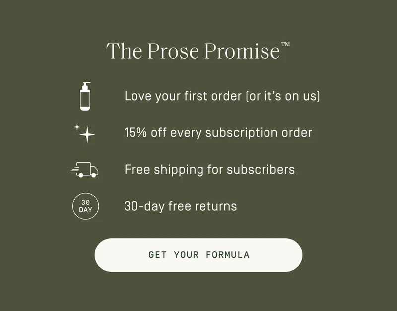 The Prose Promise™ | Get your Formula