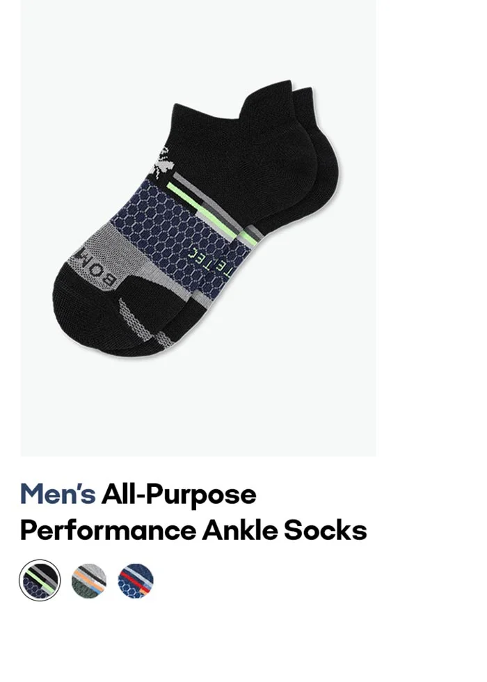 Men's All-Purpose Performance Ankle Socks