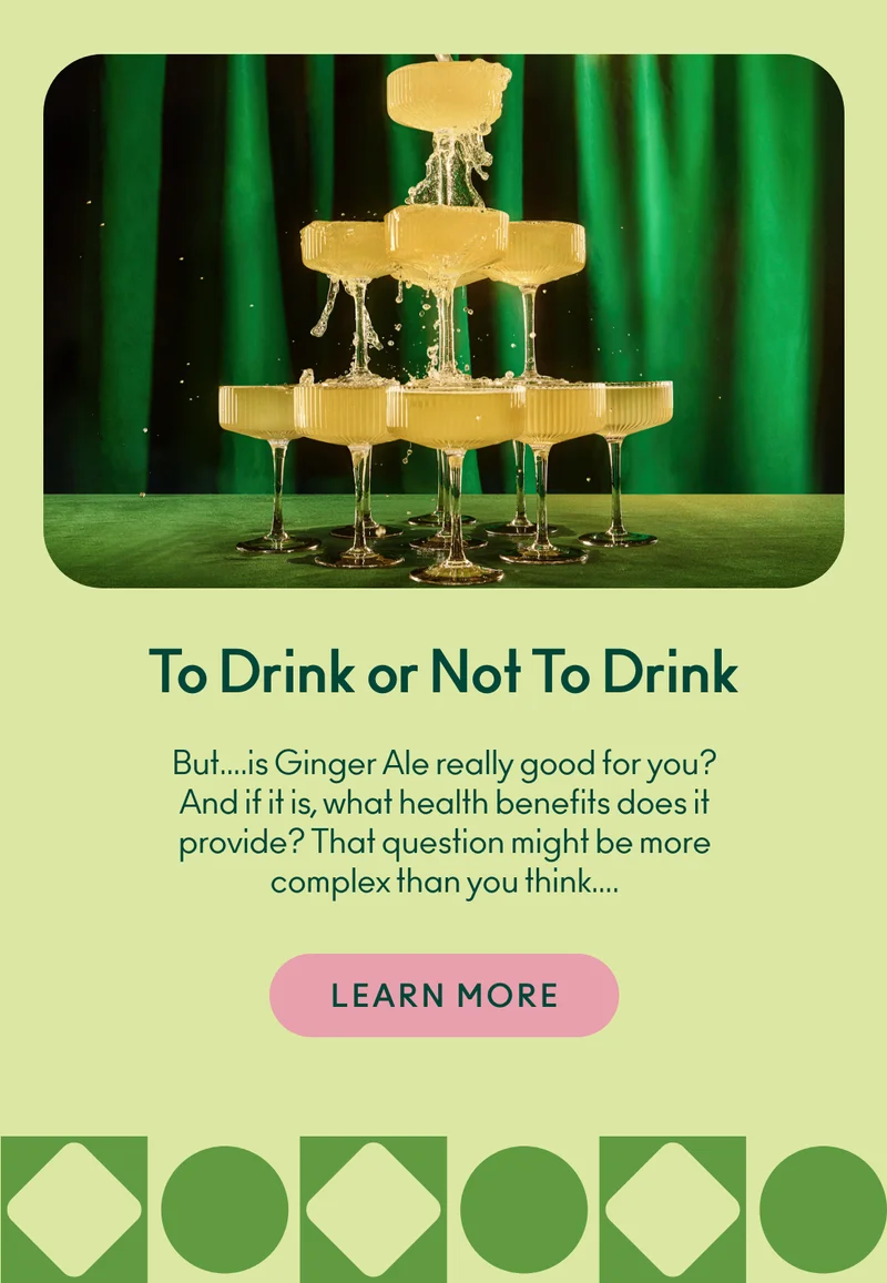 Is Ginger Ale good for you? That question might be more complex than you think... Learn more