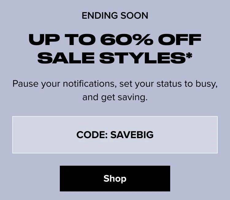 Shop: Up To 60% Off Sale Styles*
