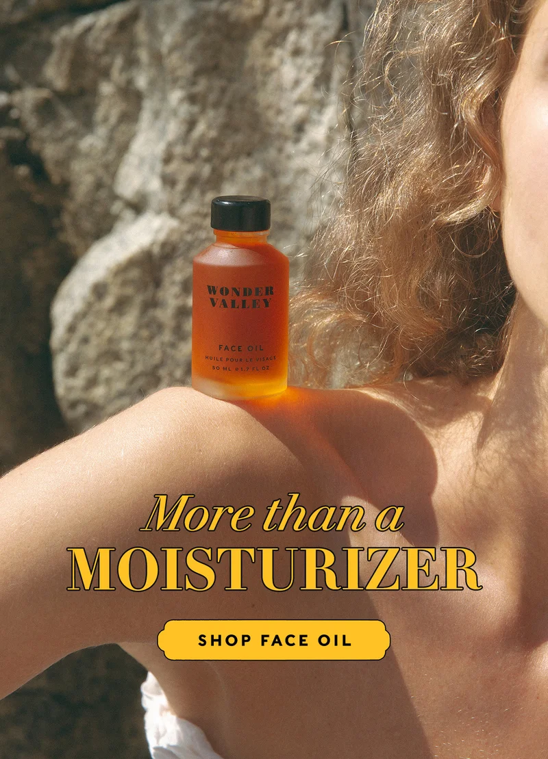 More than a Moisturizer   SHOP FACE OIL