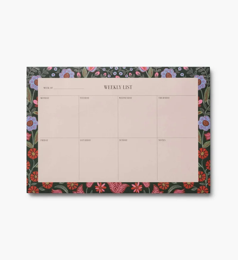 Image of Weekly Desk Pad - Liesel