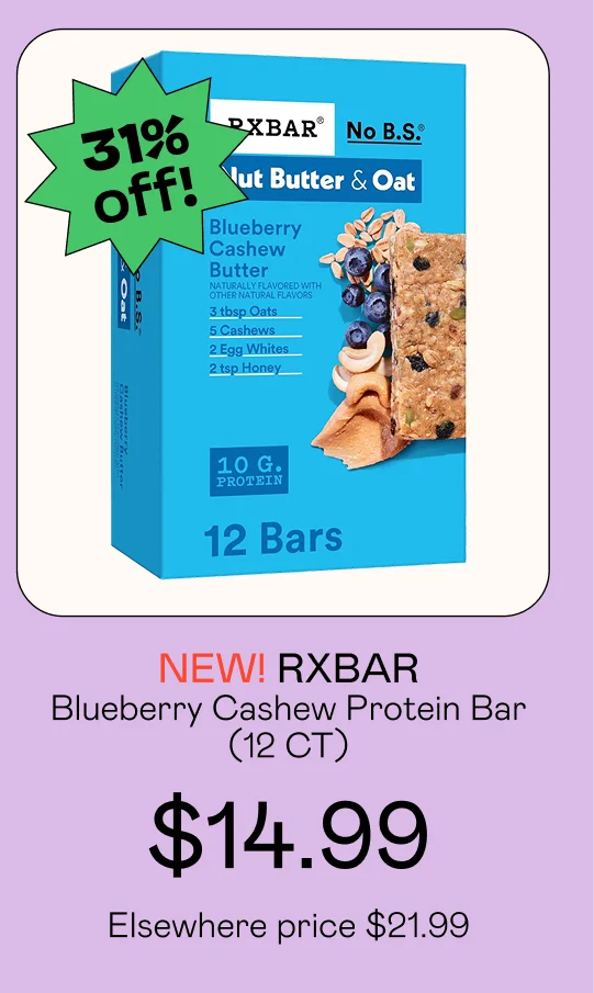 Blueberry Cashew Protein Bar (12 CT)