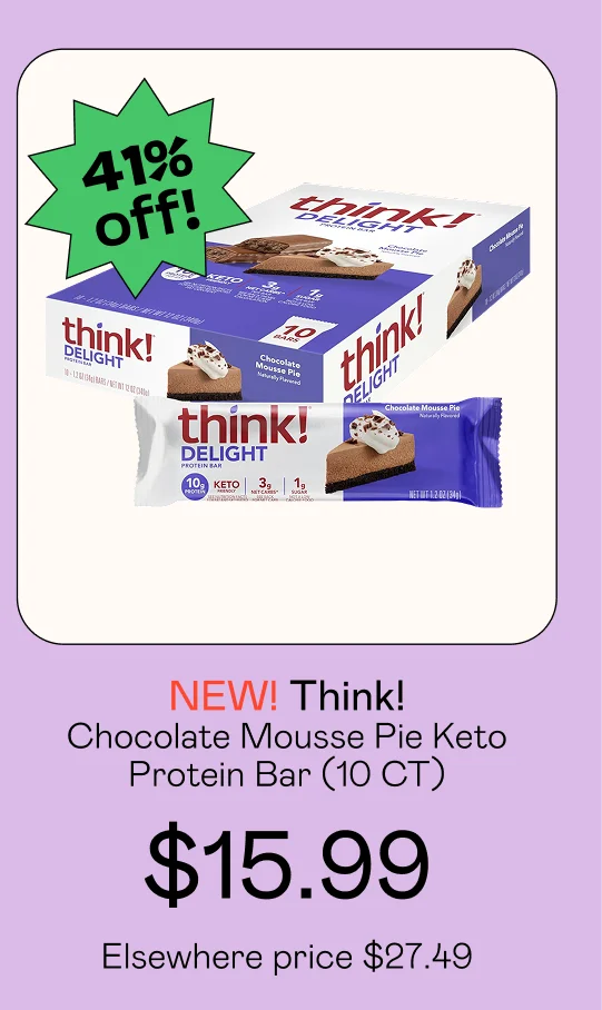 Chocolate Mousse Pie Keto Protein Bar (10 CT)
