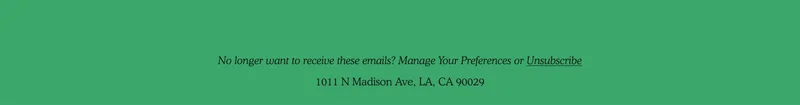 Manage Preferences