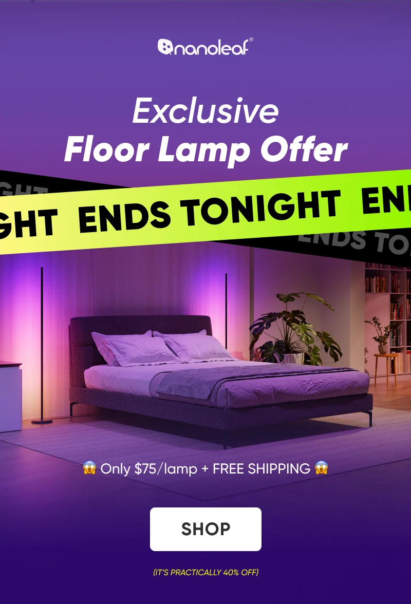 exclusive floor lamp offer ends tonight