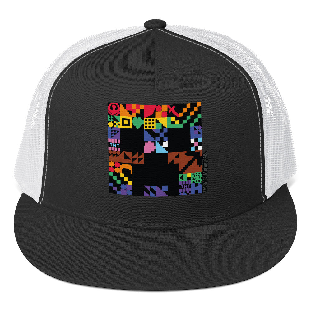 Image of Minecraft Pride Trucker Hat
