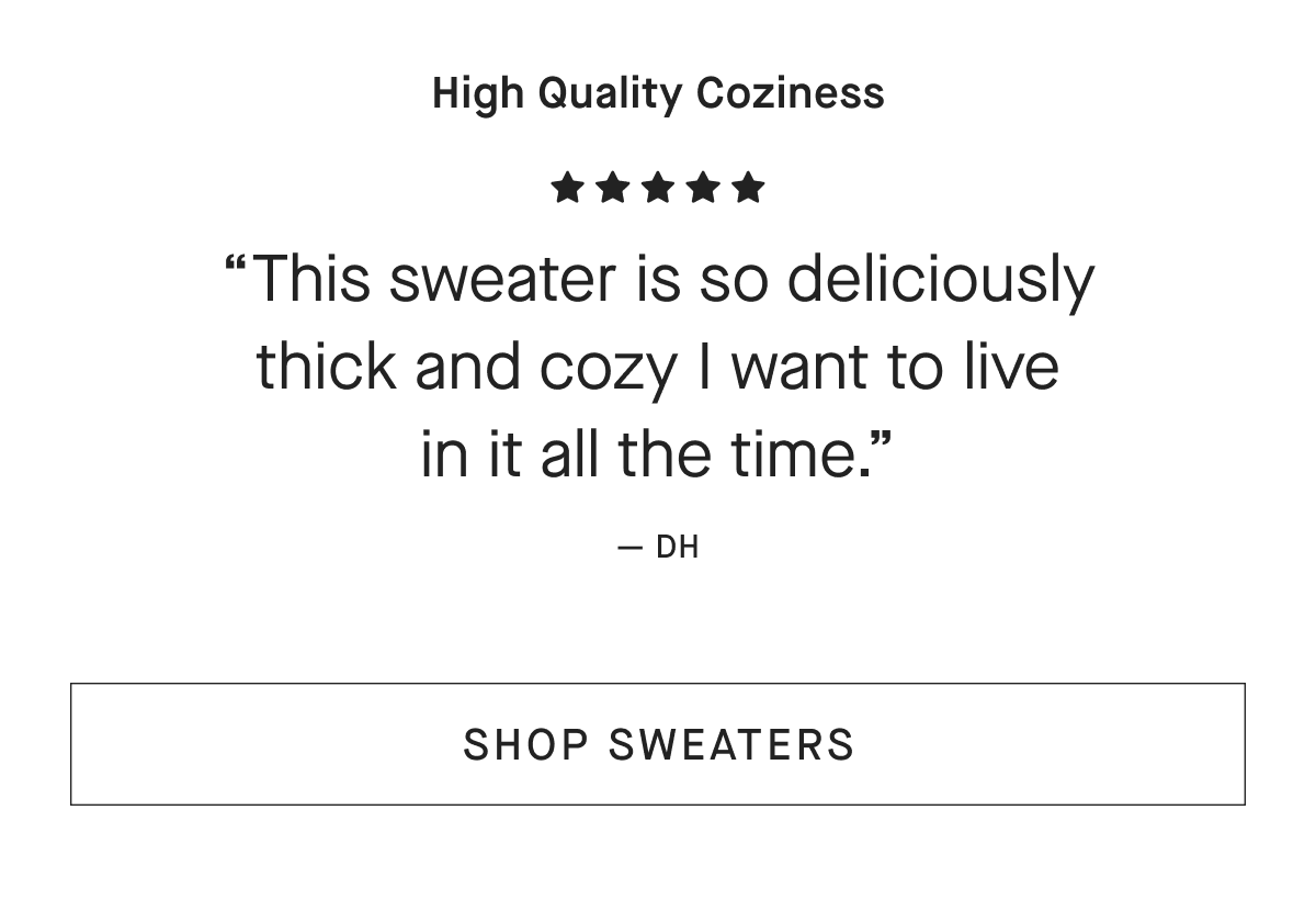 [SHOP SWEATERS]