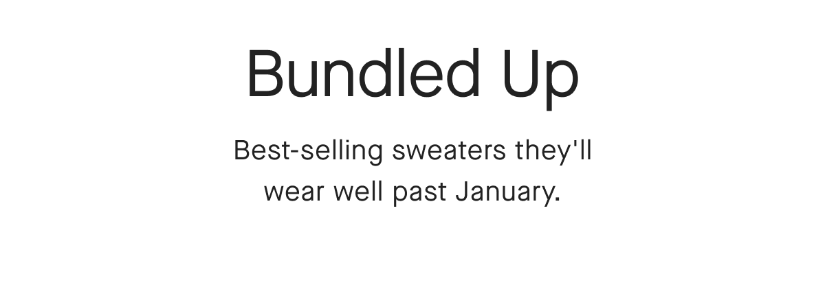 [SHOP SWEATERS]