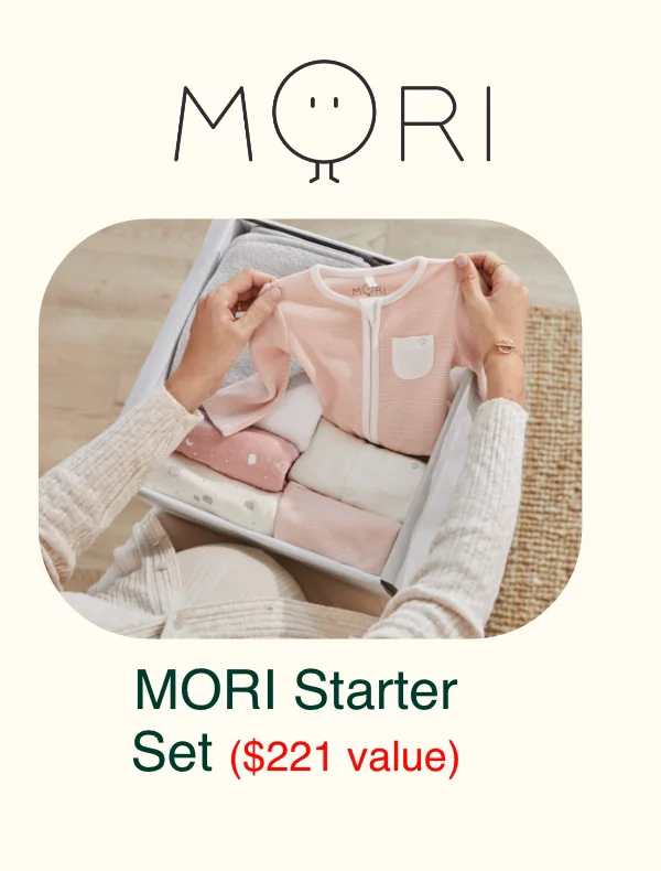 @babymoriofficial -  MORI Starter Set ($221 value)