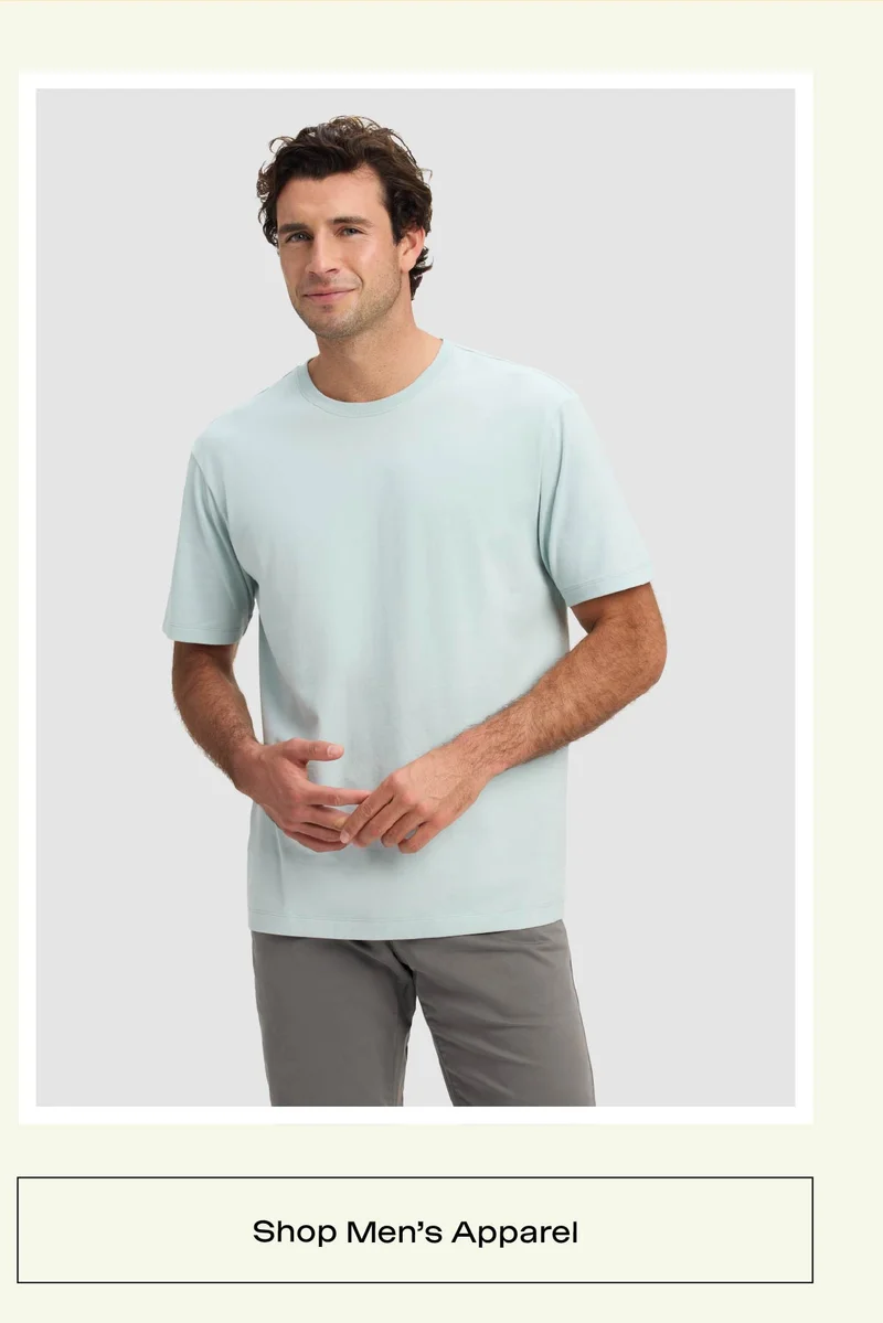 SHOP MEN'S APPAREL