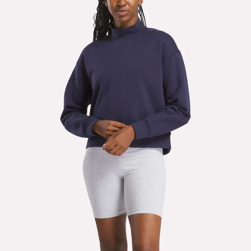 Image of Women's Small Vector Mockneck Sweatshirt
