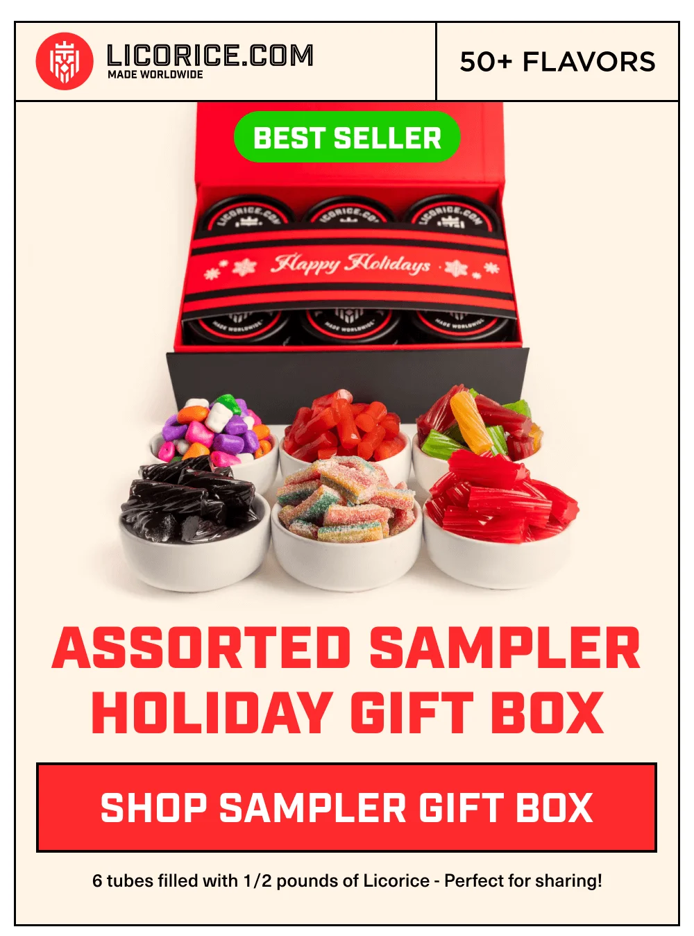 Assorted Sampler Holiday Gift Box