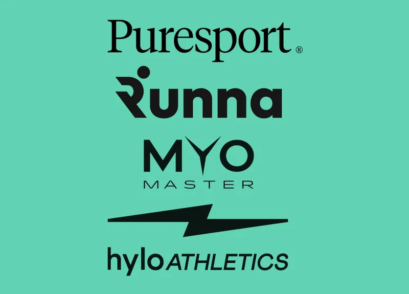 Puresport. Runna. Myo Master. hylo ATHLETICS.