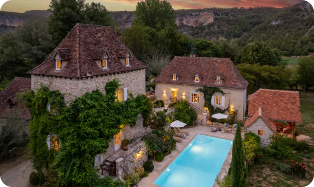 Guesthouse with pool, France