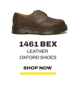 1461 Bex Crazy Horse Leather Oxford Shoes