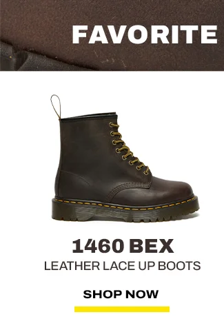 1460 Bex Crazy Horse Leather Lace Up Boots