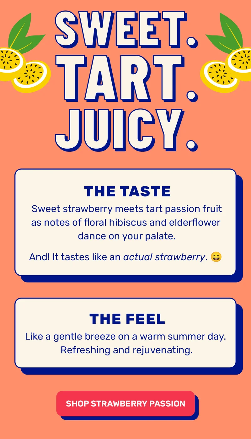 Sweet. Tart. Juicy.