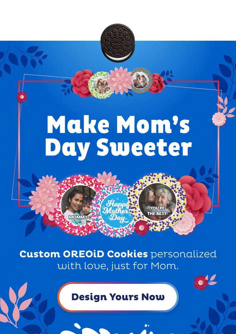 Make Mom's Day Sweeter with Custom OREOiD Cookie