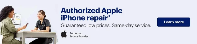 Authorized Apple iPhone repair.* Guaranteed low prices. Same-day service. Learn about cell phone repair. Apple Authorized Service Provider.