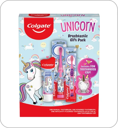 Colgate Unicorn Kids Toothbrush Gift Set