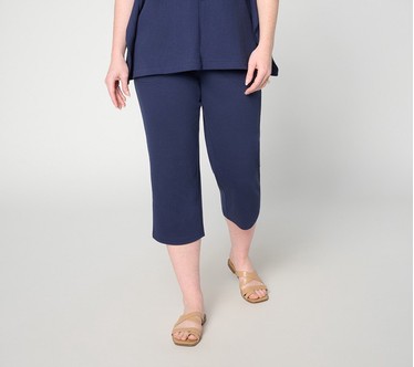 Belle by Kim Gravel Regular Packabelle Solid Capri