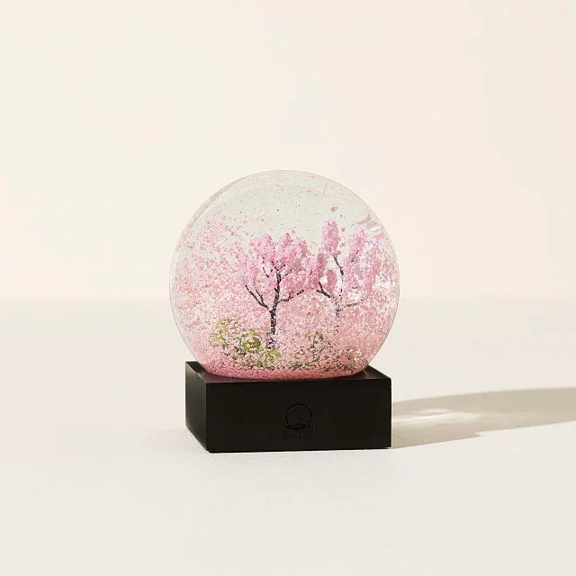 Cherry Blossom Snow Globe