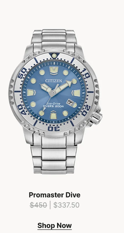 Promaster DiveWas: $450 | Now: $337.50 Shop Now