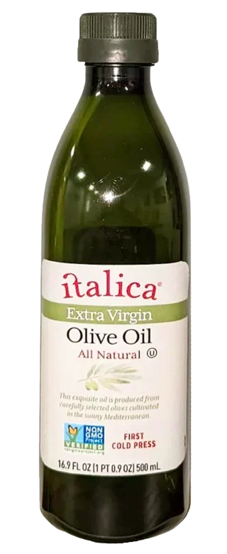 <span style="font-weight: 700; font-style: normal; text-decoration: none; font-family: Vulf_Sans-Medium, Helvetica Neue, Arial, sans-serif; font-size: 16px; line-height: 20px">Italica</span><span style="font-style: normal; text-decoration: none; font-family: Vulf_Sans-Medium, Helvetica Neue, Arial, sans-serif; font-size: 16px; line-height: 20px"> Extra Virgin Olive Oil - First Cold Press</span>