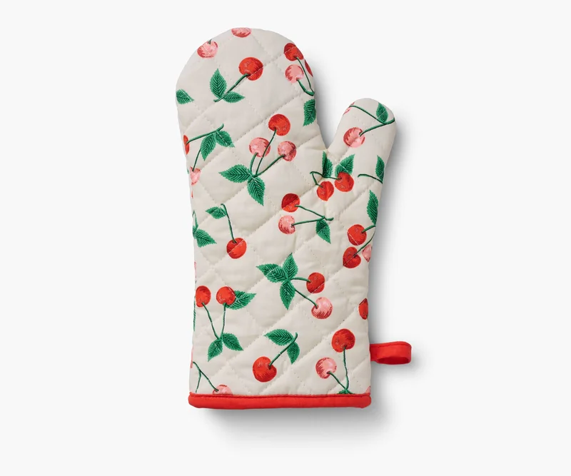 Image of Oven Mitt - Cherries