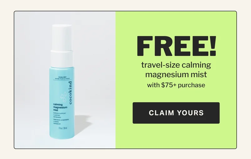 FREE travel-size calming magnesium mist