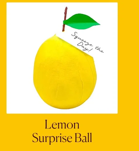 Lemon Surprise Ball