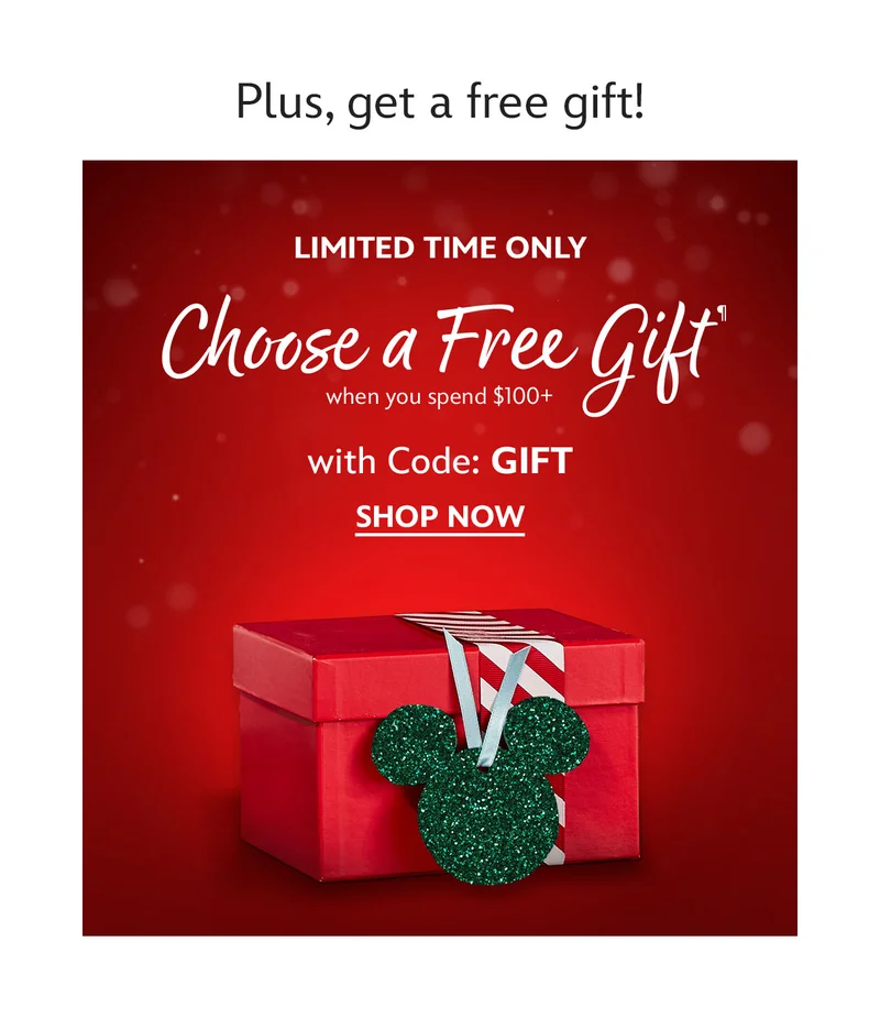 Plus, get a free gift! Limited Time Only. Choose a FREE GIFT when you spend $100+ with Code: GIFT | Shop Now