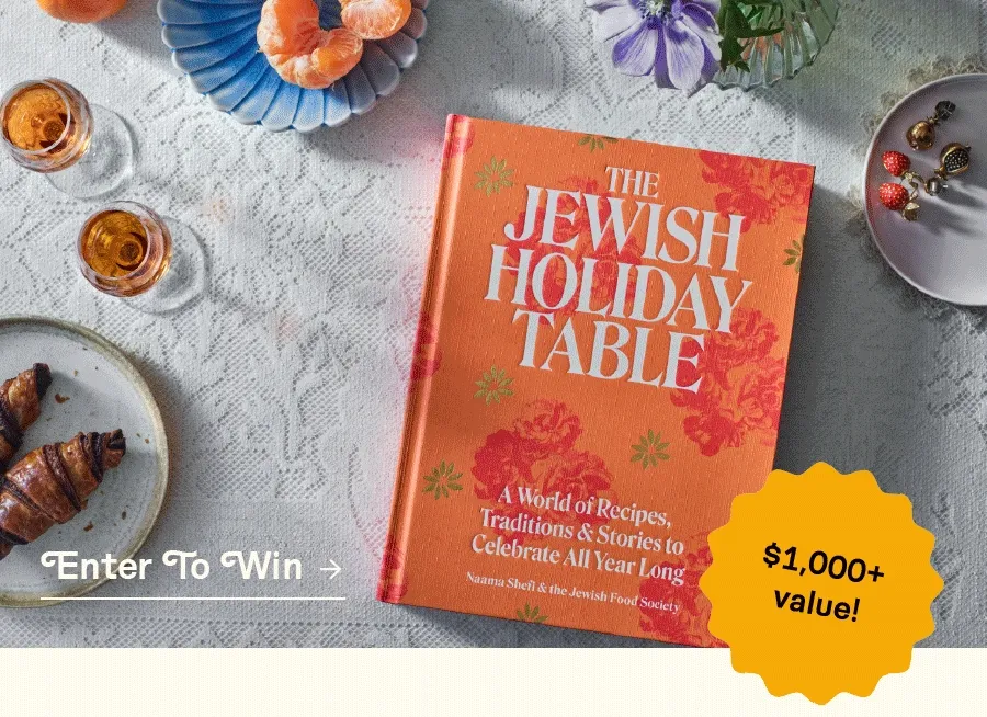 Enter to Win - The Jewish Holiday Table Sweepstakes