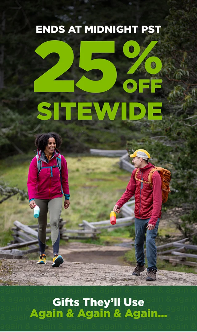 25% Off Sitewide - Cyber Monday