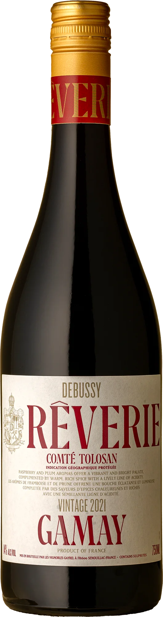 Image of Debussy<br>'Rêverie' Comté Tolosan Gamay<br>2021