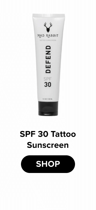 SPF 30 Tattoo Sunscreen