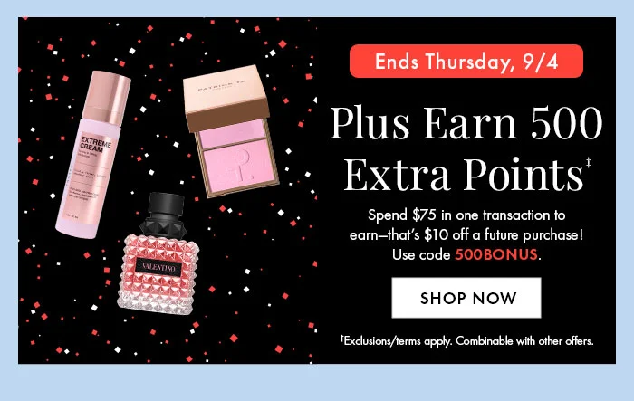 Earn 500 points
