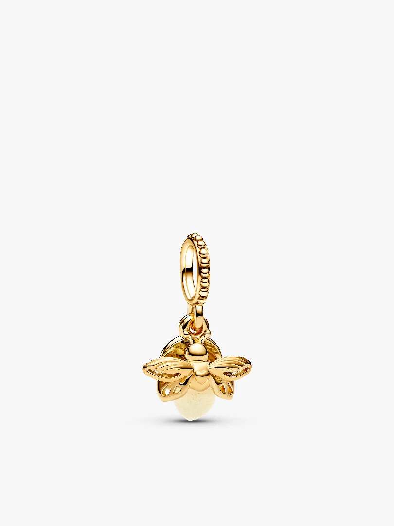 Glow-in-the-dark Firefly Dangle Charm