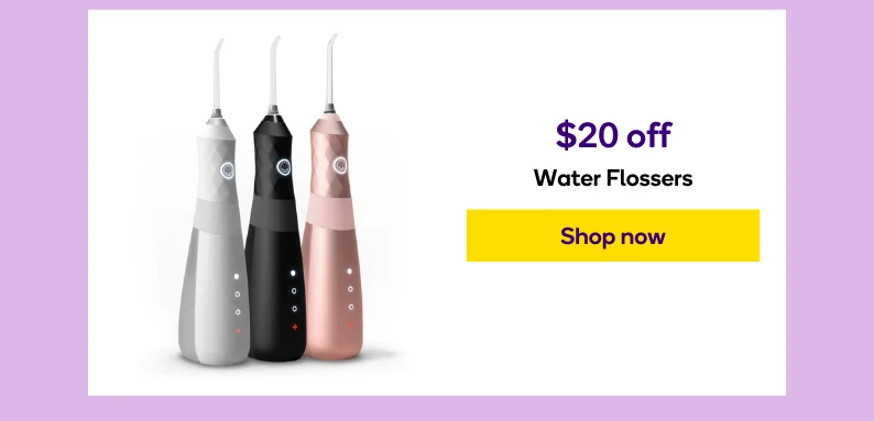 Take $20 off Water Flossers
