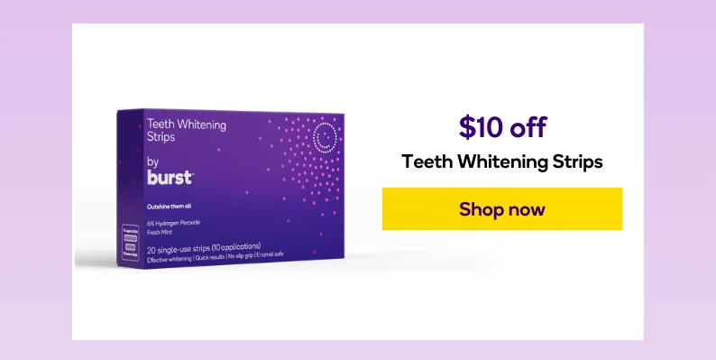Save over 30% on Teeth Whitening Strips